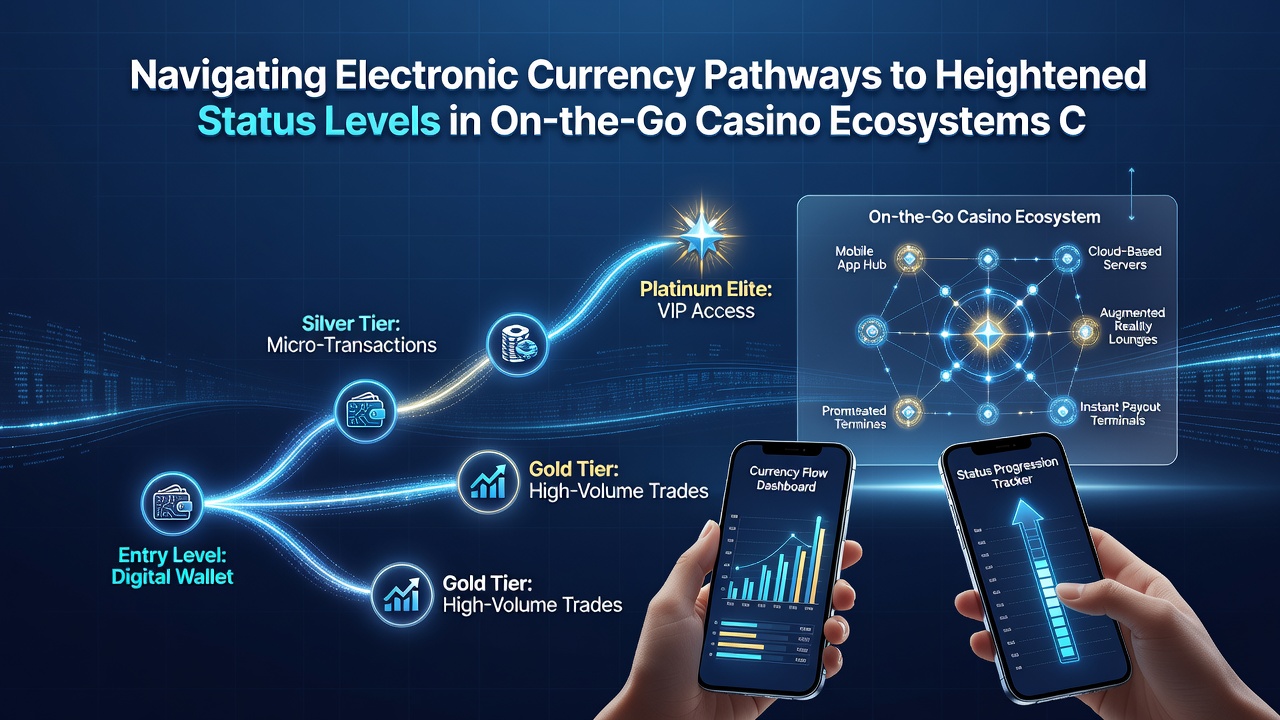 Dashboard view of loyalty tier progression linked to mobile wallet activity in hybrid casino settings