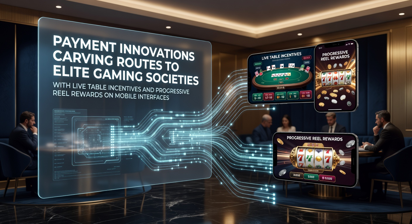 Mobile payment interface displaying instant transactions for live table games and progressive slot rewards in a casino app