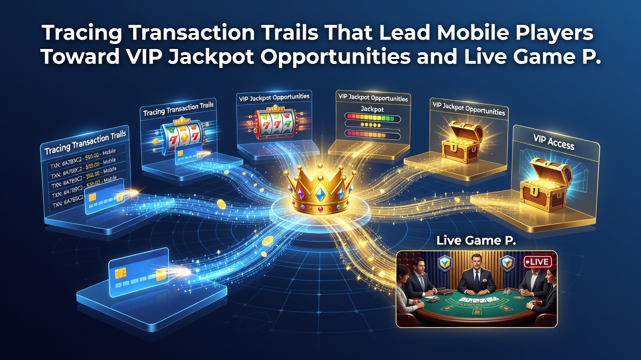 Digital payment flows connecting mobile users to VIP jackpot opportunities